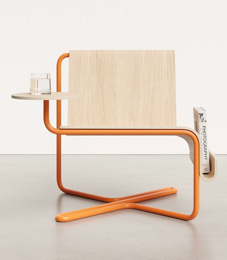 WIRE Lounge Chair by Teixeira Design Studio