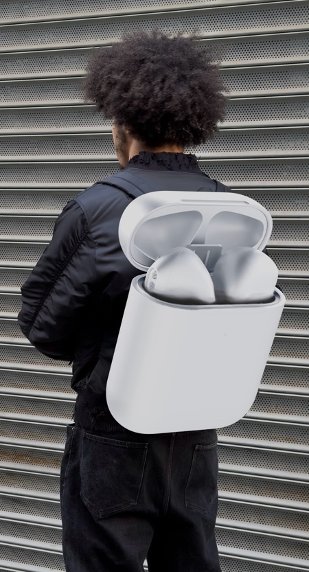 Apple AirPods Backpack by Bravest Studios