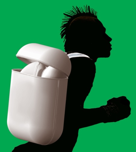 Giant AirPods Backpack