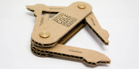 Swiss Army Knife Business Card