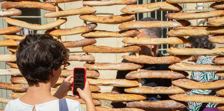 Bread Wall in France