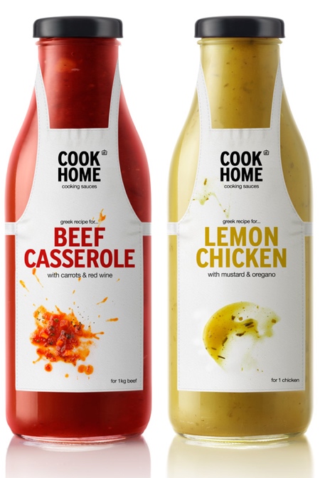 Apron Sauce Packaging