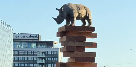 Giant Jenga in Copenhagen