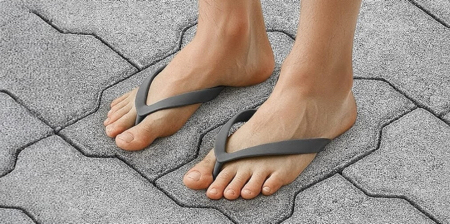 Sidewalk Brick Sandals