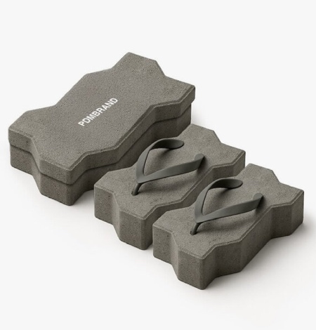 Zigzag Brick Sandals