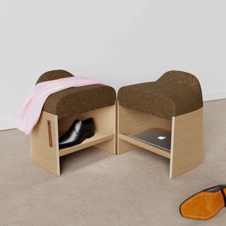 Shoes Storage Bench