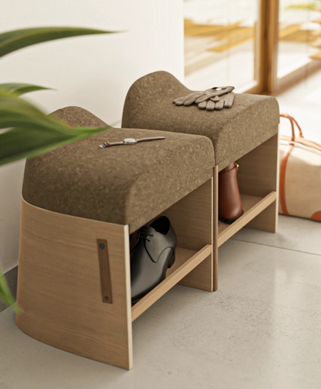 Shoes Storage Bench by Ricardo Sa