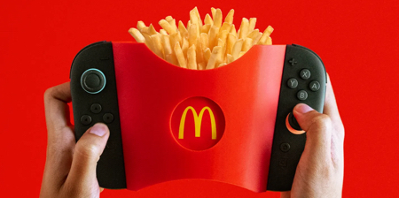 Nintendo Switch Fries Holder