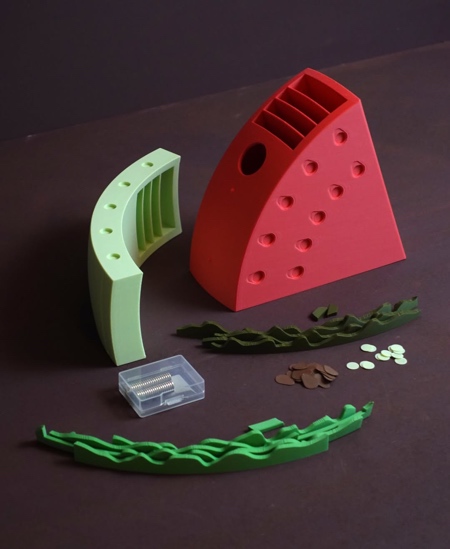 Watermelon Utensil Block