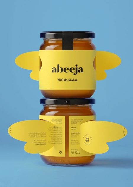 Andres Guerrero Abeeja Honey Packaging