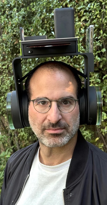 Headphones CD Player