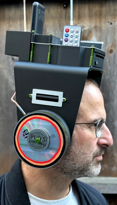 Pud Makes CD Player Headphones