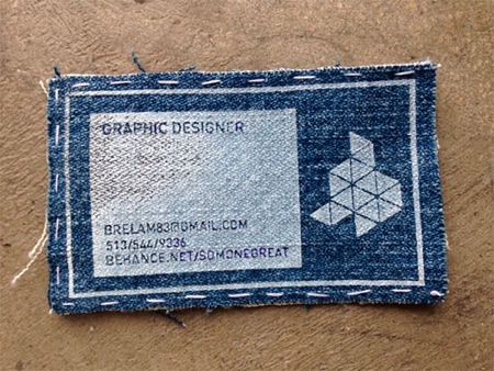 Jeans Business Card