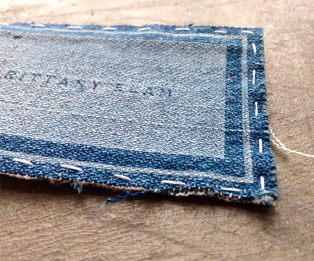 Denim Business Card