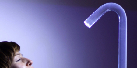 Drinking Straw Lamp