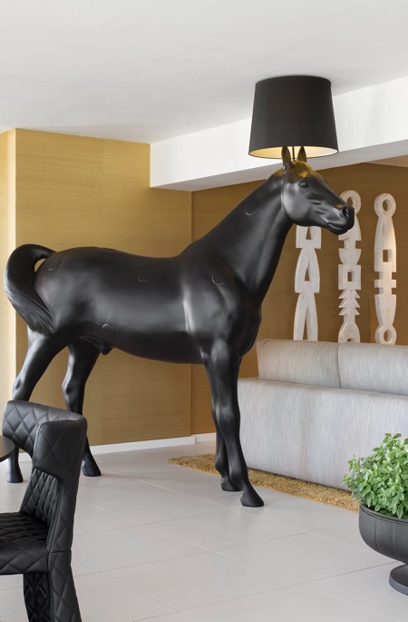 Horse Lamp by Front