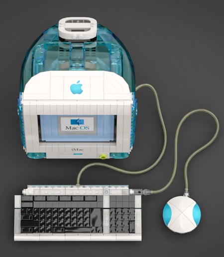 iMac Made of LEGO