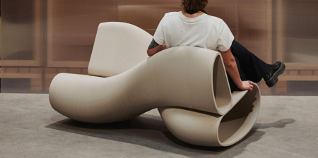 3D Printed Rocking Bench
