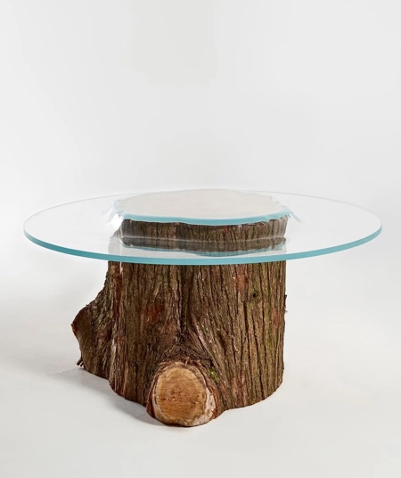 Tree Log Coffee Table