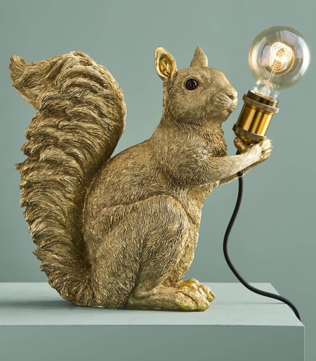 Squirrel Table Lamp