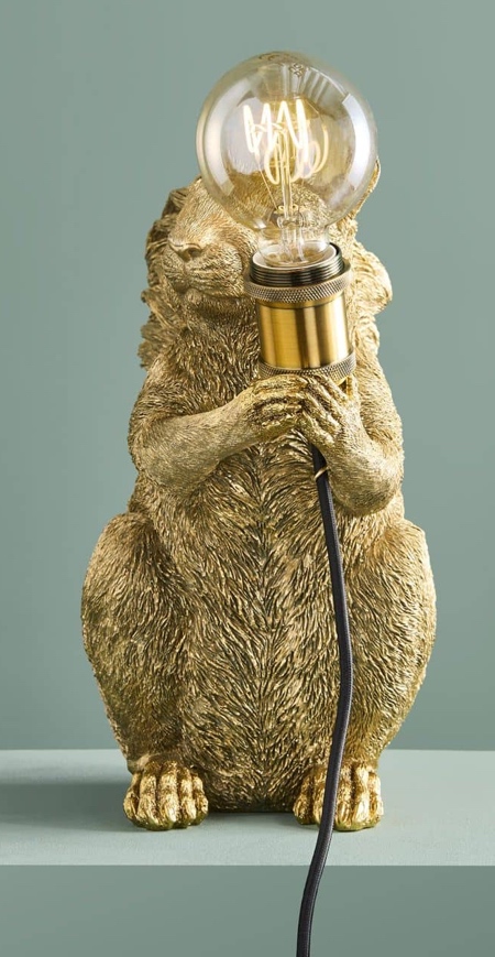 Eduard Eichhorn Squirrel Lamp