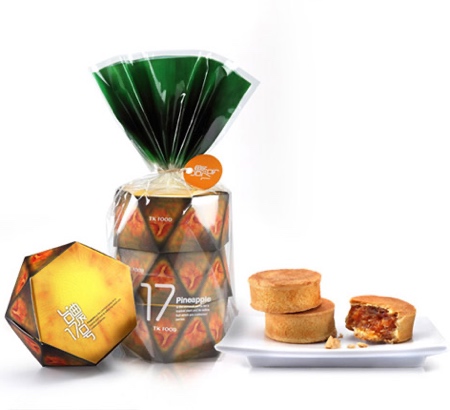 TK Food Pineapple Pastry Packaging