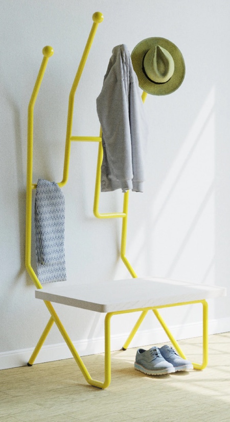 Valkom Entryway Furniture by Fatih Demirci