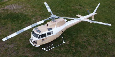 Volkswagen Bus Helicopter