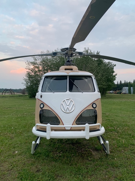 VW Bus Helicopter