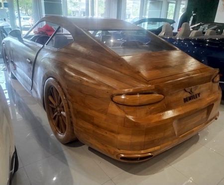 Wooden 2020 Bentley Continental GT