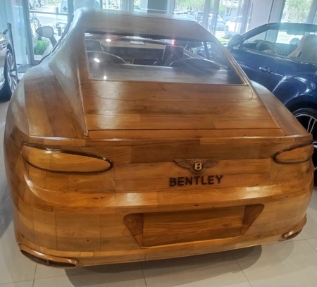 Wooden Bentley Continental