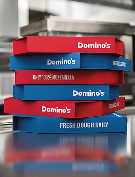 Dominos Pizza Packaging