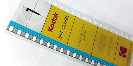 Kodak Film Strip Business Card