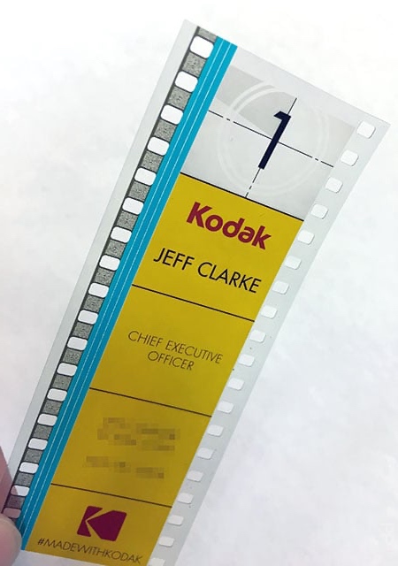 Kodak Business Card