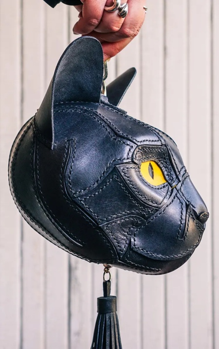 Cat Head Handbag