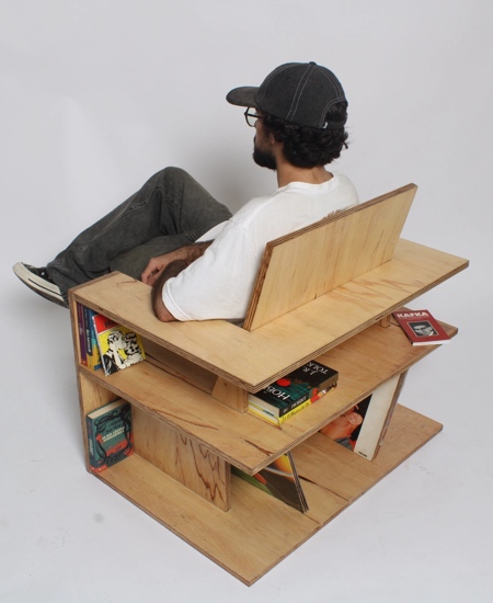 Lucas Spiegler Bookshelf Chair