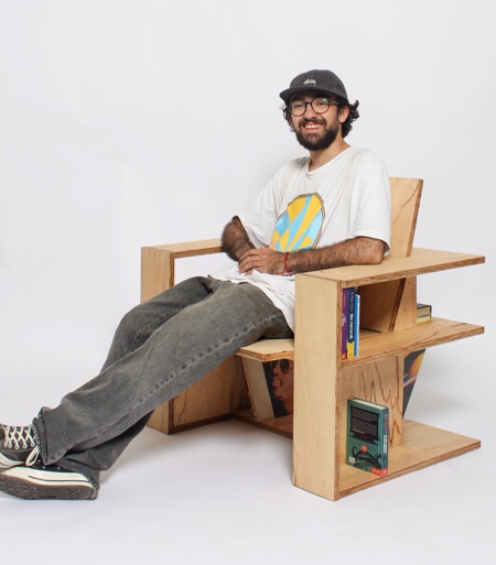 Lucas Spiegler Bookcase Chair