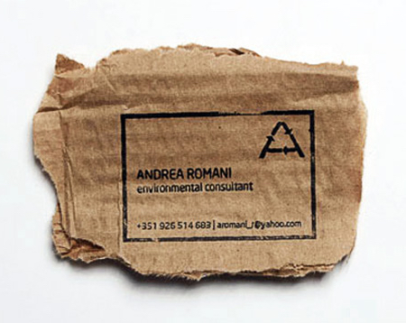 Andrea Romani Business Card