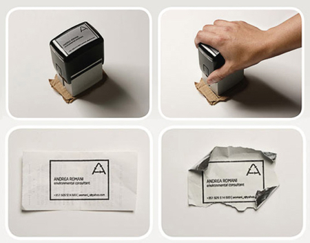 Stamp Business Card