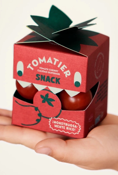 Tomatier Cherry Tomatoes Packaging
