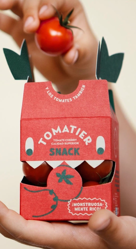 Tomatier Tomatoes Packaging