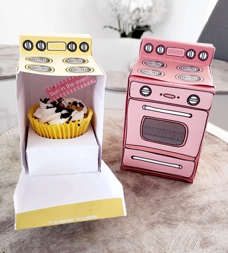 Miniature Oven Cupcake Packaging Miniature Oven Cupcake Packaging