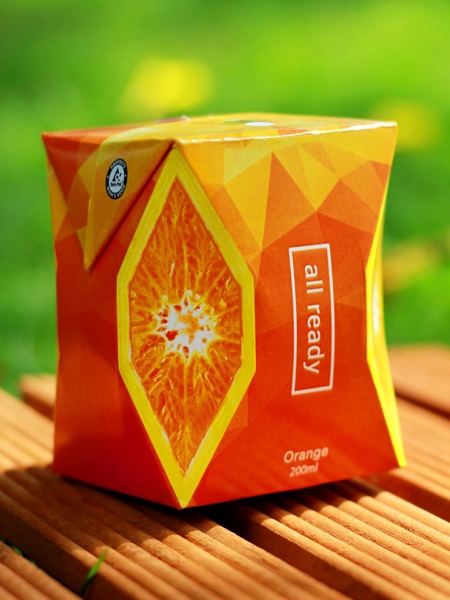 Fruit Juice Packaging by Ken Duong