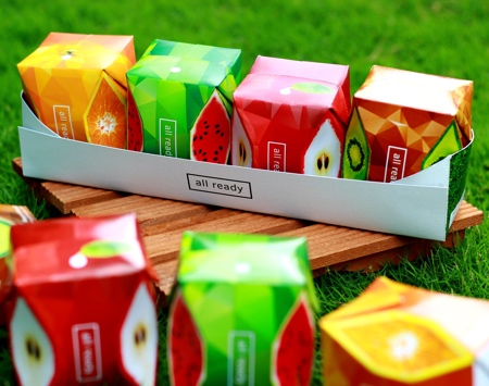 Fruit Shaped Juice Packaging