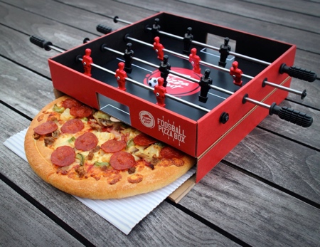 Pizza Hut Foosball Pizza Box Pizza Hut Foosball Pizza Box