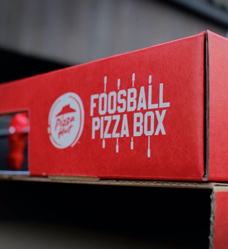Ogilvy Foosball Pizza Box Ogilvy Foosball Pizza Box