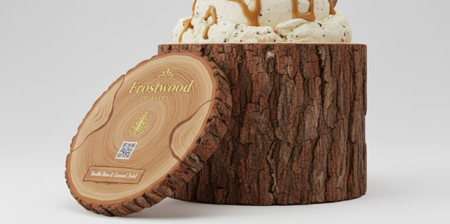 Frostwood Ice Cream Packaging