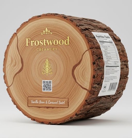 Frostwood Creamery Packaging