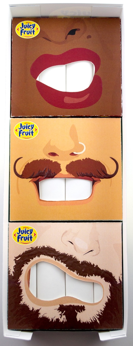 Juicy Fruit Gum Packaging