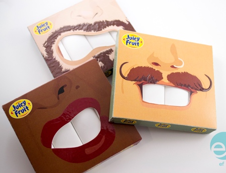 EF Design Juicy Fruit Packaging